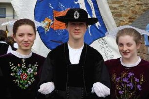 Frankreich. Bretagne. Cotes d Armor. Cote Granit Rose. Perros Guirec. Folklore und Trachten Umzug