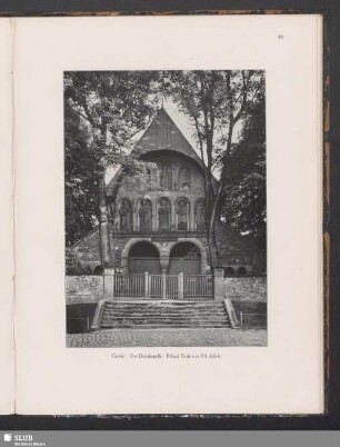 Goslar. Die Domkapelle, Erbaut Ende des XII. Jahrh.