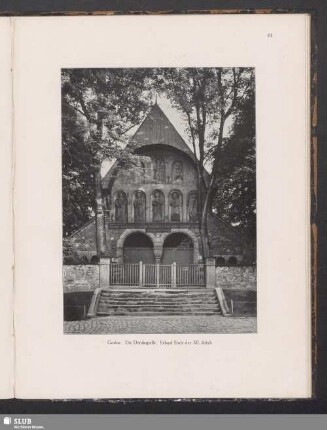 Goslar. Die Domkapelle, Erbaut Ende des XII. Jahrh.