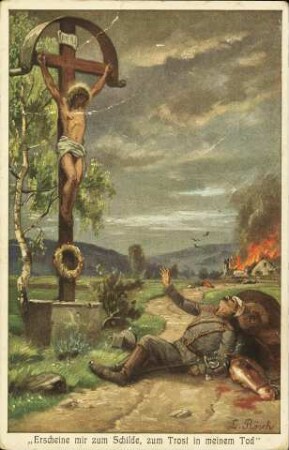„Erscheine mir zum Schilde, zum Trost in meinem Tod“