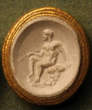 Sitzender Merkur (Daktyliothek, Erstes Mythologisches Tausend)