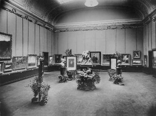 Ausstellungssaal im Künstlerhaus Bellevuestraße 3