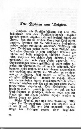 Die Hyänen von Belgien
