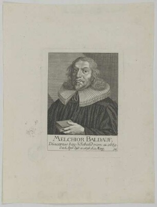 Bildnis des Melchior Baldauf