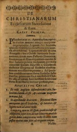 Gravissimae Quaestiones de Christianarum Ecclesiarum ... partibus