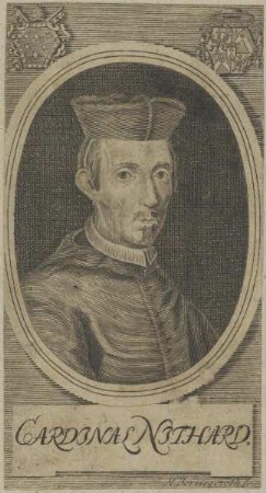 Bildnis von Kardinal Nithard