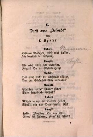 Texte zu den Gesängen [welche in den Concerten der Musikalischen Akademie in München aufgeführt wurden], 13. 1864