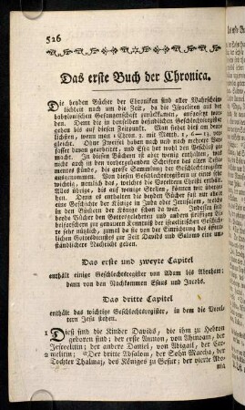 526-530, Das erste Buch der Chronica.