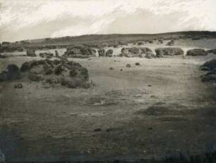 Deflationshügel im Paramo, Nordseite des Chimborazo
