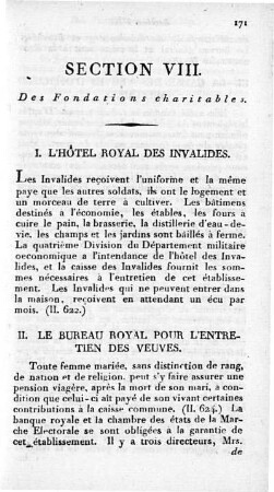 Section VIII. Des Fondations charitables
