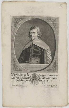 Bildnis des Wilhelm Balthasar zu Schwarzenberg