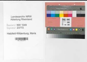 Entnazifizierung Maria Hatzfeld-Wildenburg , geb. 21.04.1882 (Telefoninstallateurin)