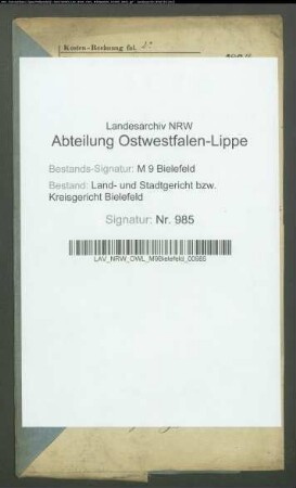 Sonstige: Woermann , Friedrich Wilhelm; Sonstige: Kossieck, Anne Margarethe Friederike: