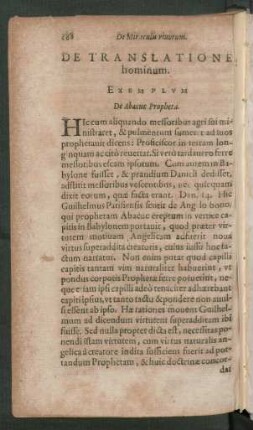 De Translatione hominum.