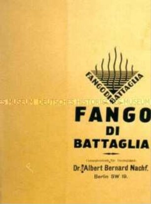 Packung für "Fango di Battaglia"