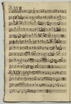 18. Anonymus, Andante, F-Dur