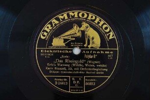 "Das Rheingold" : Erda's Warnung (Weiche, Wotan, weiche) / (Wagner)