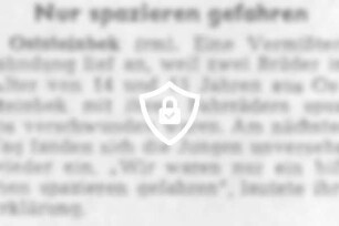 [Name maskiert] gefahren