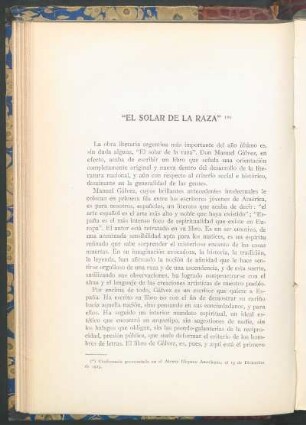 "El solar de la raza"