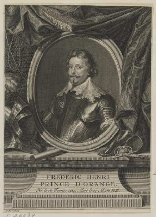 Bildnis des Frederic Henri, Prince d'Orange