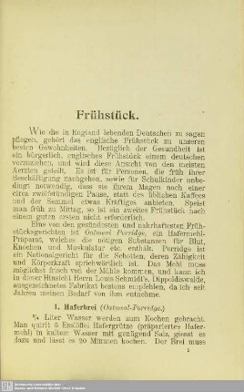 Frühstück