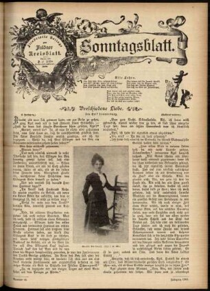 Ausgabe vom Sonntag, den 18. November 1900.