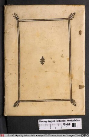 Horae Christianae, Christliche Bet-Stunden/ Das ist: Etliche Christliche Gebet und Gesänge/ auß Heiliger Göttlicher Schrifft : In der ... Frawen Sophia/ Marggräfin zu Brandenburg ... Privat und Haußkirchen/ von dero Hofgesind/ alle Tag umb 3. Uhr/ gegen Abend/ zu Beten und Singen/ bißhero etliche Jahr gebräuchlich. Jetzo uff Gnädigen Befehl ... in Druck verfertiget