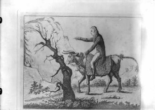Humboldt reitet gegen harten Berg (Hardenberg)