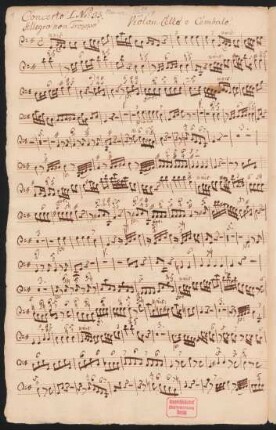 Violoncello e Cembalo