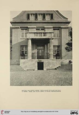 Das Haus Hans Ibach in Barmen