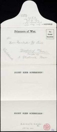[Hans Broll an Joh. Broll in Josefsdorf]
