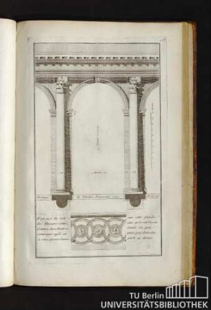 47. Portique de l'Ordre Francois sans Piedestal.