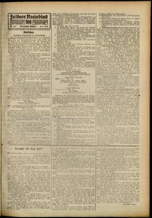Zweite Ausgabe vom Samstag, den 08. Juni 1918.