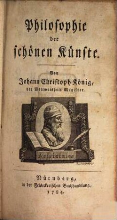 Philosophie der schönen Künste