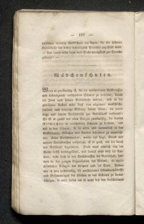 Mädchenschulen.