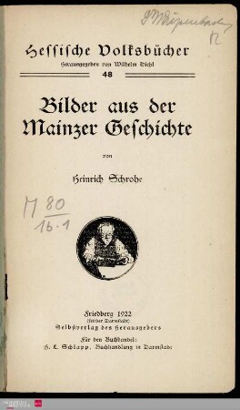 Bilder aus der Mainzer Geschichte