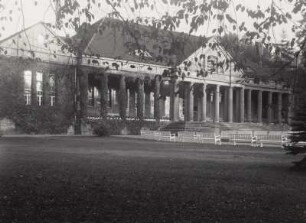 Bad Kösen, Kurhaus : Bad Kösen. Kurhaus (um 1910). Haupteingangsseite