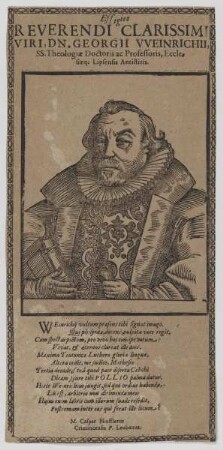 Bildnis des Georgius VVeinrichius