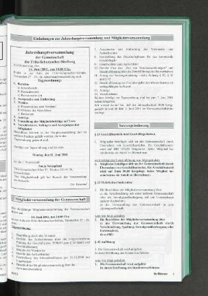 Satzungsänderung