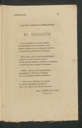El Quijote