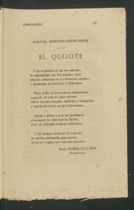 El Quijote