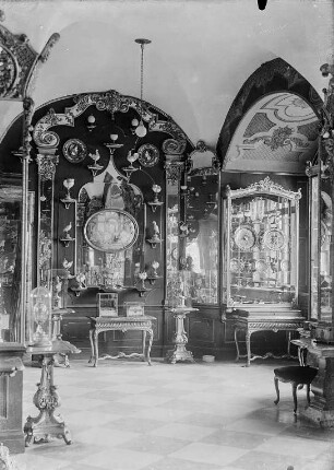 Emaillezimmer im Grünen Gewölbe : Dresden, Residenzschloss, Westflügel, Emaillezimmer im Grünen Gewölbe.