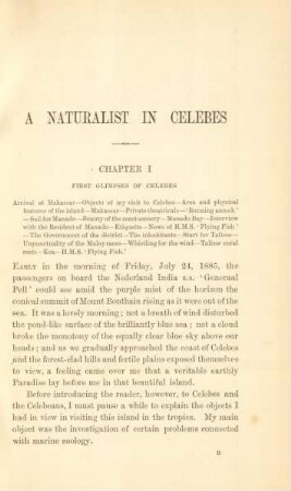 Chapter I. First glimpses of Celebes