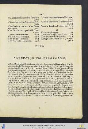 Correctorium erratorum.
