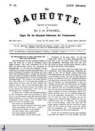 Nr. 35, 28. August 1880