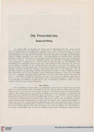 Baubeschreibung