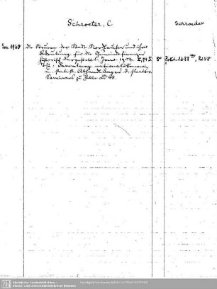 Schroeder, C. (Schroeter)