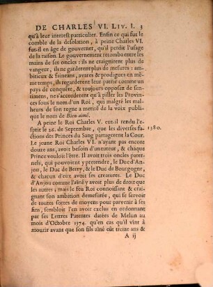 Histoire de Charles VI.
