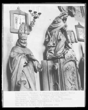 Der heilige Papst Thelesphorus
