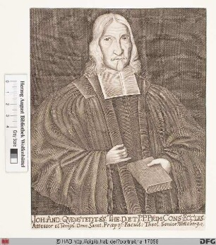 Bildnis Johann Andreas Quenstedt